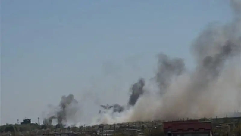 На аэродроме в Краматорске взорвался Ми-8