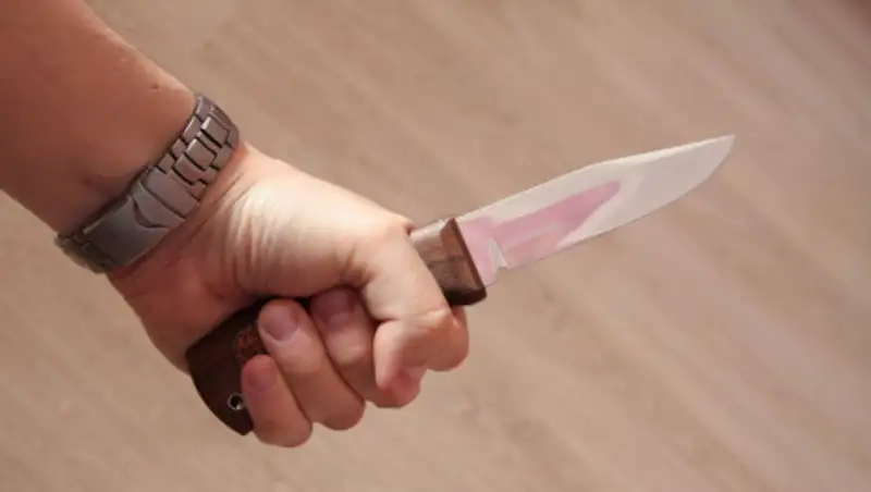 Трех мужчин ранил ножом нетрезвый дебошир в Алматинской области