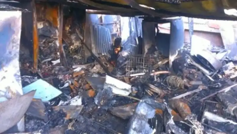 Четверо детей пострадали при пожаре в шымкентской многоэтажке