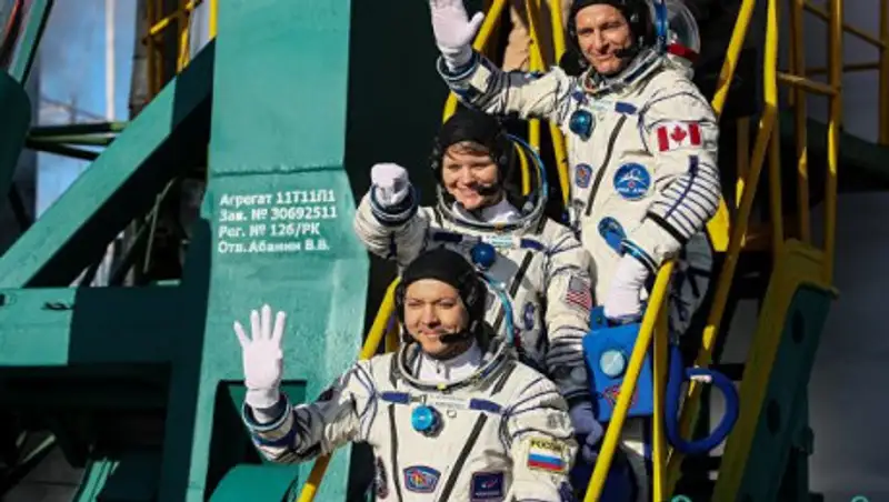 Трое космонавтов с МКС приземлились в Казахстане