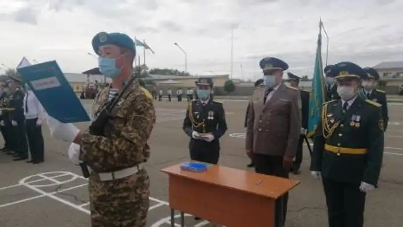 Молодое пополнение Десантно-штурмовых войск приняло присягу