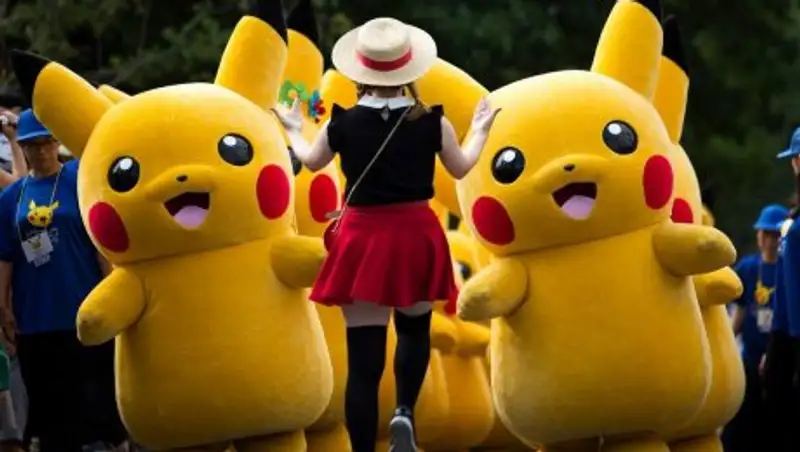 Зрелищные кадры парада Пикачу в Японии