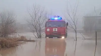 Появились фото и видео подтоплений в Туркестанской области, фото - Новости Zakon.kz от 02.02.2023 13:38