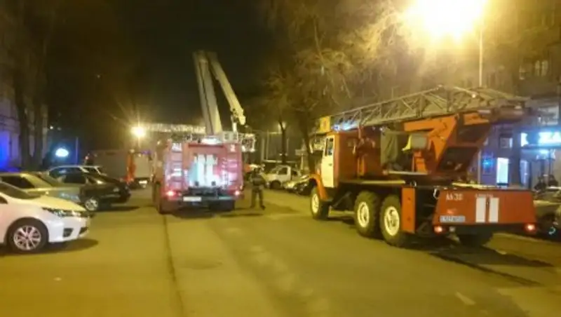 Пожар в алматинском доме на Арбате потушен