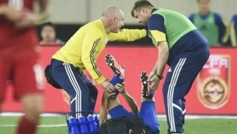 У полузащитника сборной Казахстана обнаружена инфекция