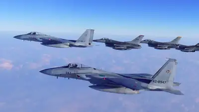  США провели учения с Японией и Южной Кореей после ракеты, выпущенной КНДР, фото - Новости Zakon.kz от 20.02.2023 03:01