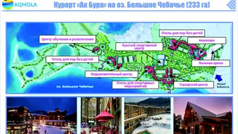 В Акмолинской области реализуется III этап развития щучинско-боровской курортной зоны