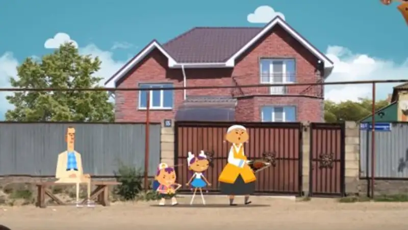 Опубликован ироничный ролик о казахстанцах