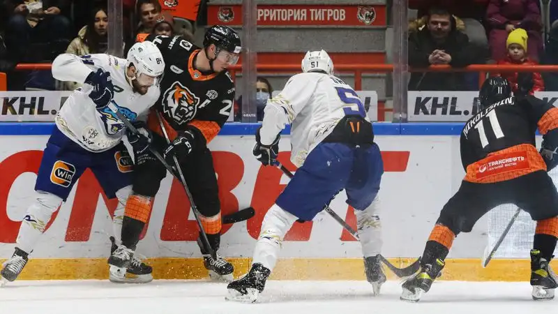 Хоккей Плей-офф КХЛ, фото - Новости Zakon.kz от 08.02.2023 16:04