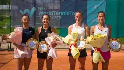 Теннис Победа Керимбаевой, фото - Новости Zakon.kz от 01.05.2022 17:55