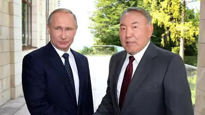 Владимир Путин пожелал Нурсултану Назарбаеву выздоровления