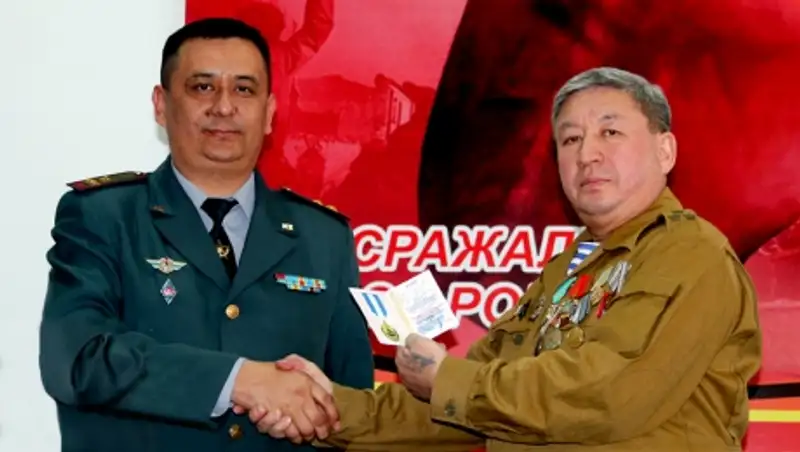 Воинам-интернационалистам вручили ордена «Участник боевых действий»