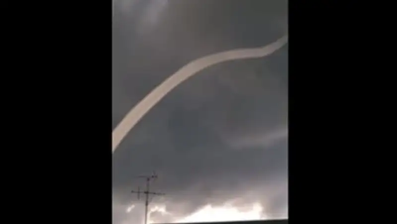 В Японии зафиксировано необычное природное явление