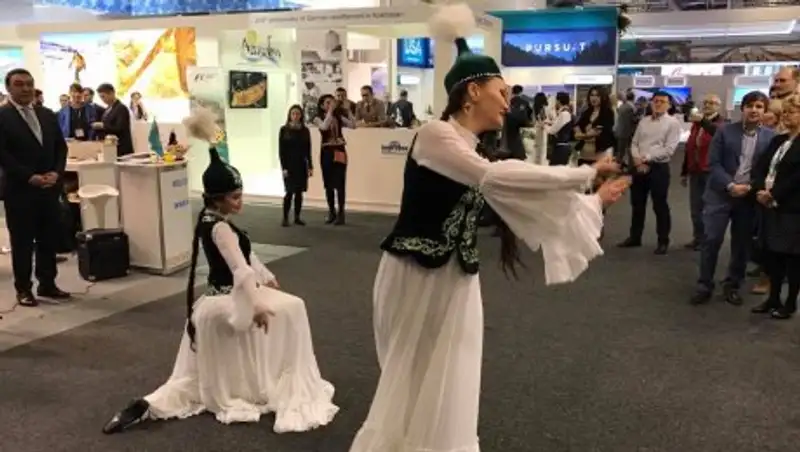 На крупнейшей в мире туристской выставке открыли казахстанский стенд