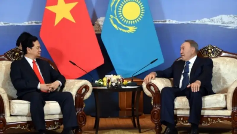Н.Назарбаев встретился с Премьер-министром  Вьетнама Нгуен Тан Зунгом