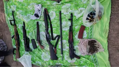 Два оружейных схрона обнаружили полицейские Шымкента, фото - Новости Zakon.kz от 30.08.2022 16:32