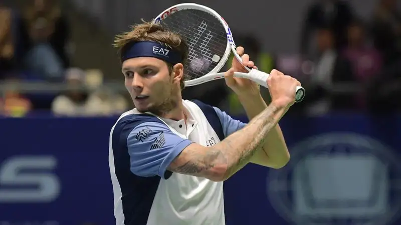 Александр Бублик проиграл в парном разряде турнира в Бельгии