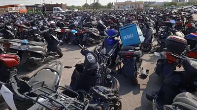 скутеры, полиция, ПДД, фото - Новости Zakon.kz от 05.10.2023 17:36