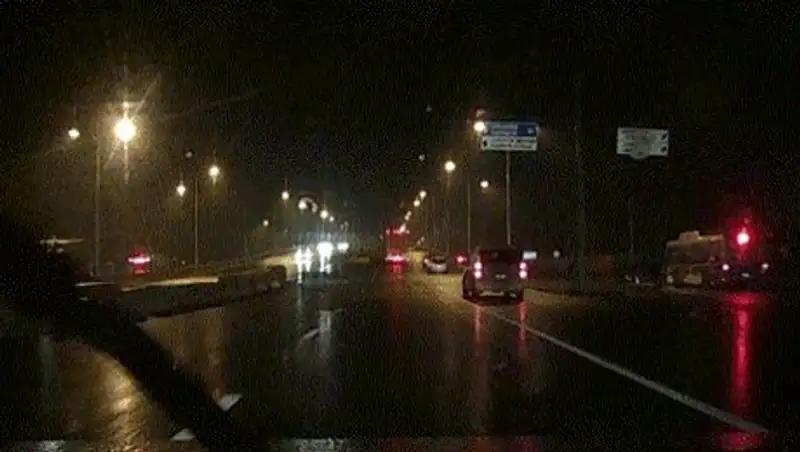 В Алматы открыто движение на север по развязке на Северном кольце