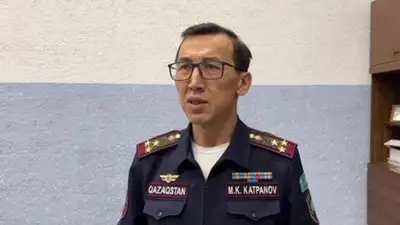 начальник ДЧС Карагандинской области, Мурат Каптанов, фото - Новости Zakon.kz от 29.10.2023 11:44