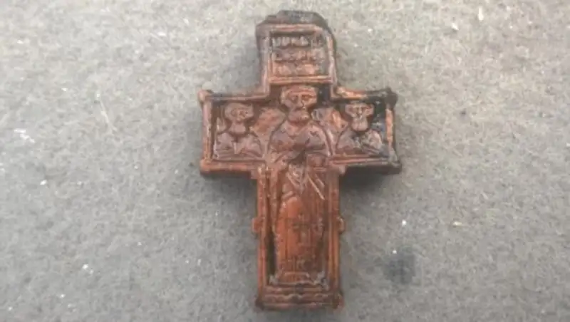 В Белоруссии нашли крест воина времён Ивана Грозного