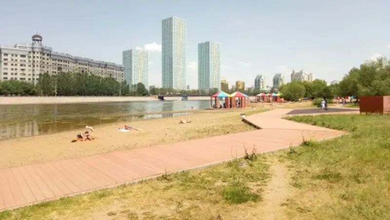 Где жителям столицы разрешили купаться