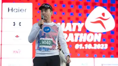 "Алматы Марафон" установил рекорд за самый массовый старт по скандинавской ходьбе