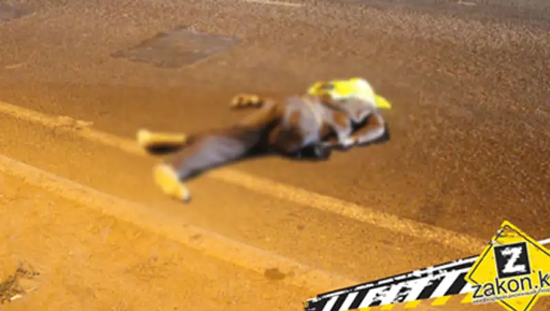 В Алматы снова насмерть сбили пешехода, переходящего проезжую часть в неположенном месте