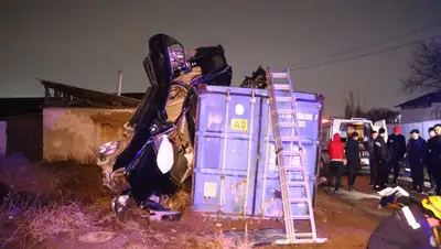 ДТП Алматы, фото - Новости Zakon.kz от 11.03.2022 07:12