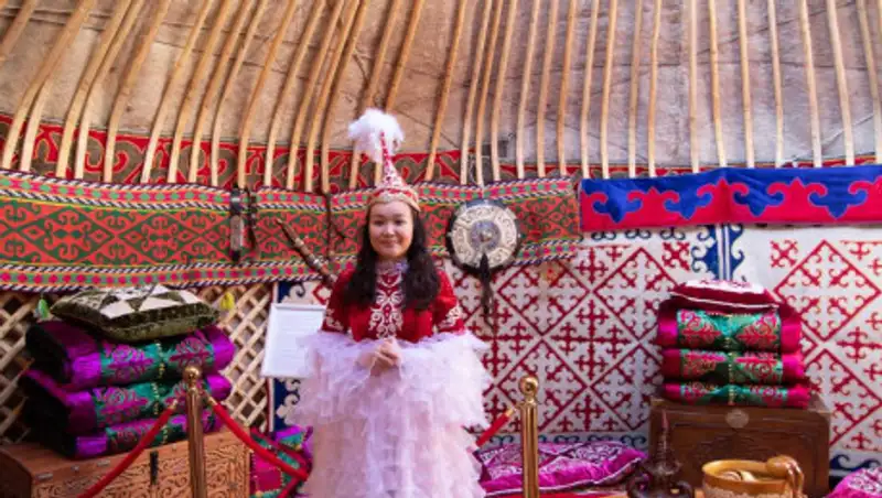 В центре Лондона поставили юрту