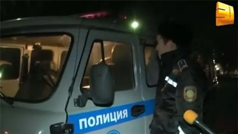 В Уральске полицейский УАЗ дважды за вечер стал участником ДТП