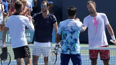 US Open-2023: видеообзор матча парного разряда с участием Александра Недовесова  , фото - Новости Zakon.kz от 31.08.2023 09:34