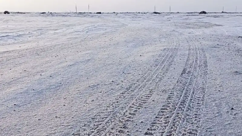 Две трассы закрыли в Павлодарской области из-за непогоды