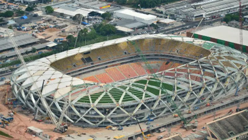 В Бразилии суд приостановил строительство стадиона, фото - Новости Zakon.kz от 16.12.2013 20:13