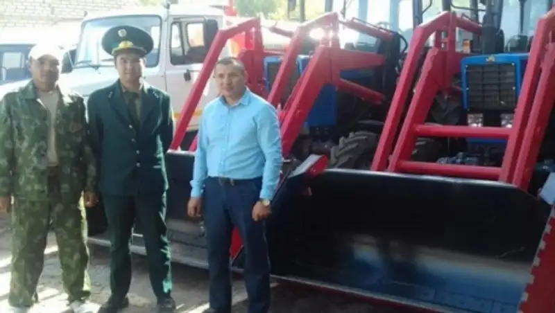 Лесничие ЗКО получили технику на 80 млн тенге