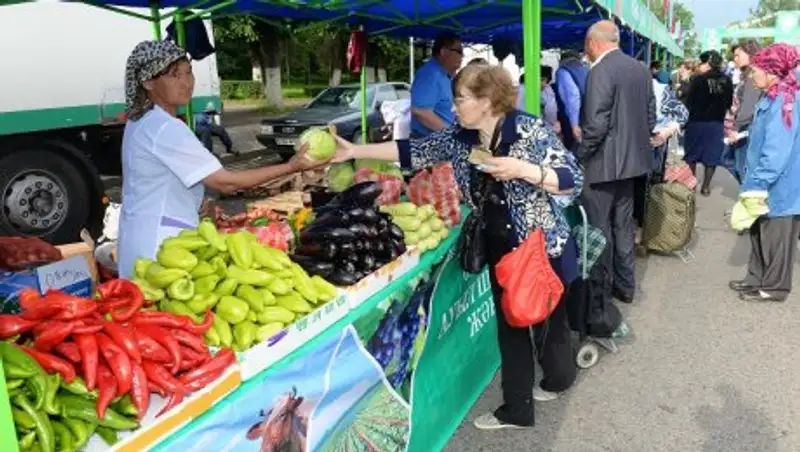 Ярмарка сельхозтоваропроизводителей ЮКО прошла в Алматы