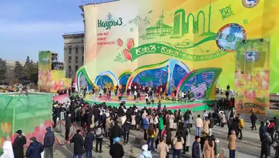 2022, площадь Астана, фото - Новости Zakon.kz от 21.03.2022 20:03