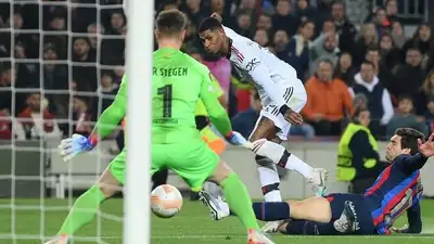 Лига Европы: "Барселона" и "Манчестер Юнайтед" сыграли вничью – 2:2, фото - Новости Zakon.kz от 17.02.2023 02:34