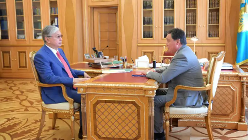 Касым-Жомарт Токаев принял Аскара Мамина