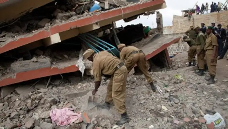 В кенийской больнице рухнула стена, погибли четыре ребенка и двое взрослых