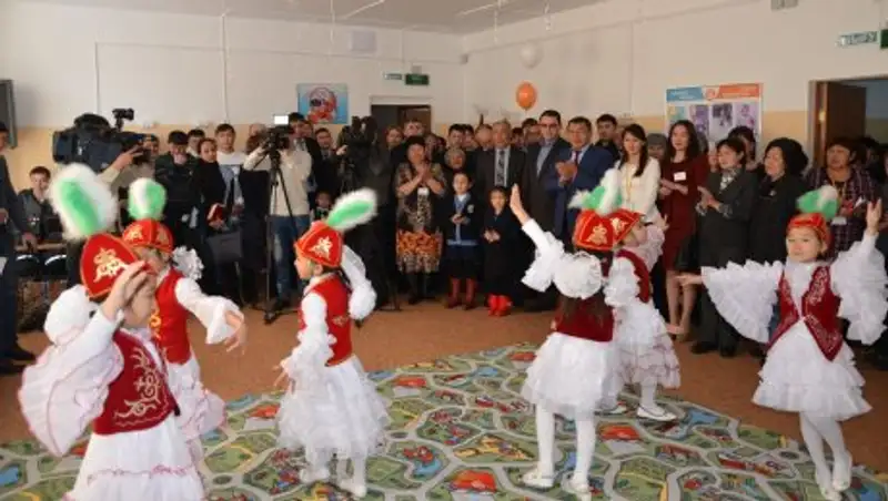 Детский сад на 180 мест открылся в Жарминском районе ВКО