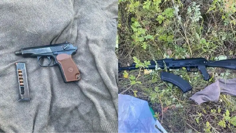 Схрон с оружием обнаружили в Нур-Султане