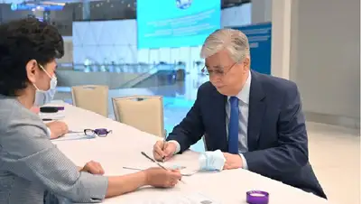 Касым-Жомарт Токаев, АНК , фото - Новости Zakon.kz от 28.04.2022 12:55