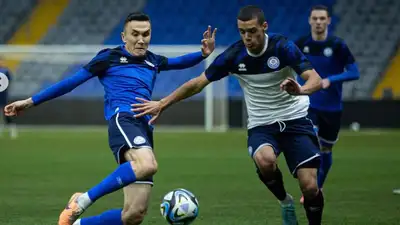 Национальная сборная Казахстана по футболу с разгромом обыграла "молодежку"