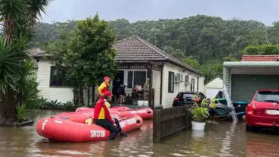 Наводнение в Сиднее, фото - Новости Zakon.kz от 04.07.2022 06:39