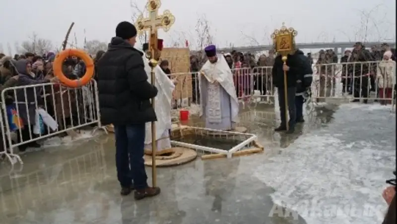В Атырау отмечают Крещение Господне