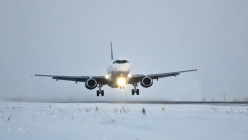 В столичном аэропорту из-за метели задержали 14 рейсов