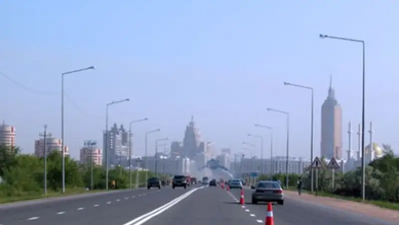 Акимат Астаны продолжает строительство Малого кольца для разгрузки Левого берега