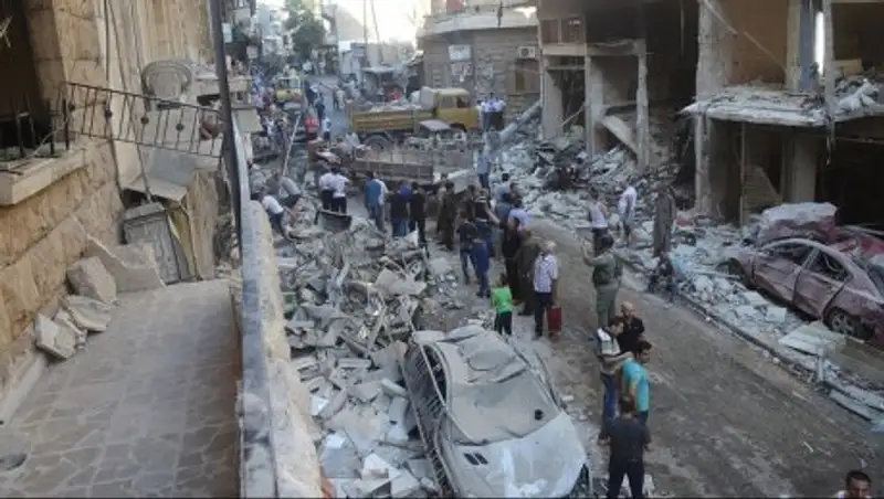 СМИ: боевики обстреливают мирные кварталы Алеппо