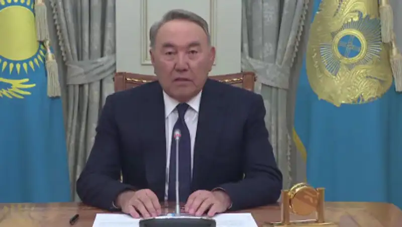 Видео заявления Назарбаева о прекращении полномочий опубликовано в Сети